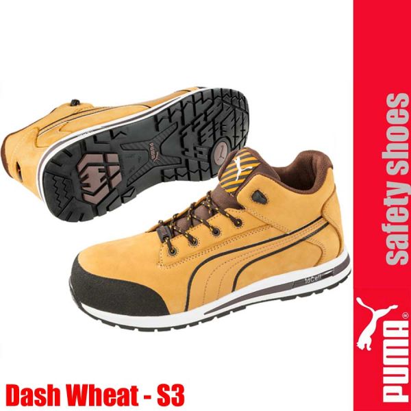 Sicherheitsschuh, S3, von PUMA, Dash Wheat, MID