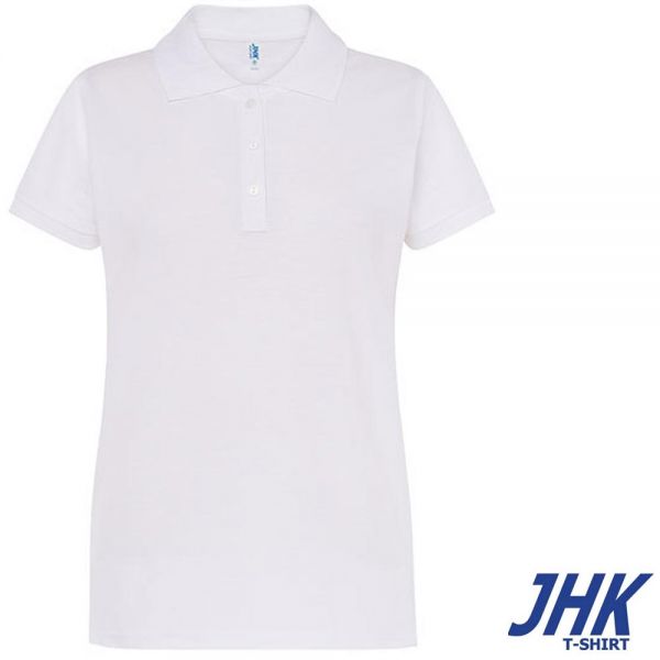 Damen Poloshirt Regular Piqué - JHK511