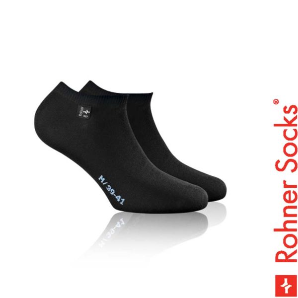 Sneaker Wellness Socken, schwarz ROHNER Socken, 10-2350-009