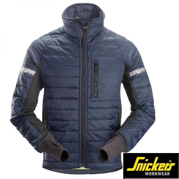 Snickers Workwear,8101, Allround Work, 37.5 Isolator Arbeitsjacke, navy-schwarz