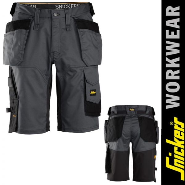 6151 Allround Work, Stretch Loose Fit Work Shorts-mit HT -SNICKERS Workwear