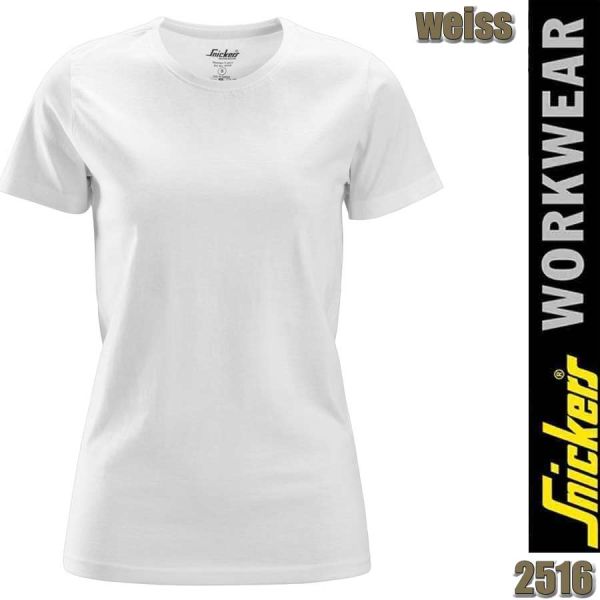 Damen T-Shirt mit femininer Passform, Snickers - 2516