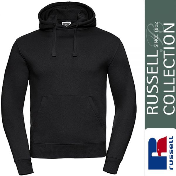 Men's Authentic Hooded Sweat, Russel - Z265-schwarz