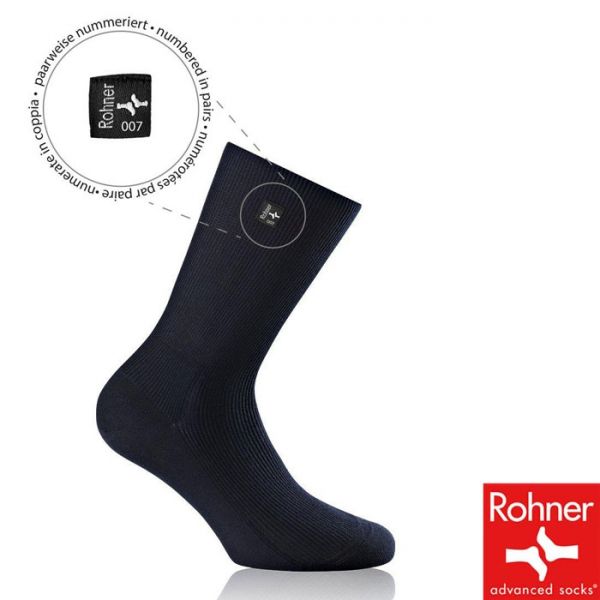 Super BW - Socks von Rohner - dark-blue - 10-0241-010