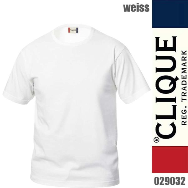 Basic-T-Shirt Junior schmal geschnitten, Clique - 029032