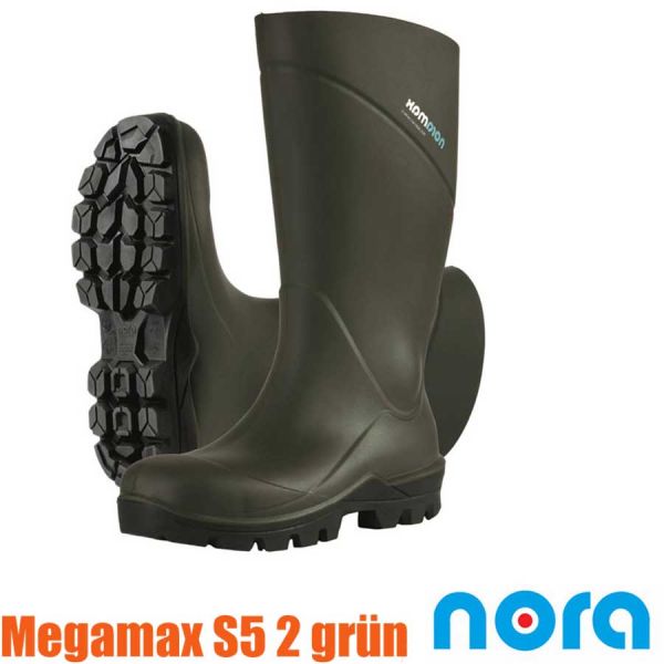 Gummistiefel NORA Megamax 2 - grün bis -20°C 