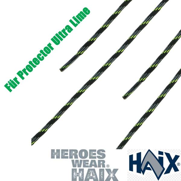 Schnürsenkel für HAIX PROTECTOR ULTRA LIME GREEN 230 cm