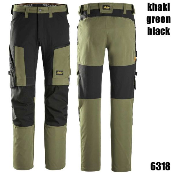 AllroundWork, Stretchhose, SNICKERS Workwear, 6318