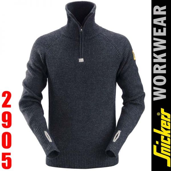 2905 Wolltrojer - Pullover - SNICKERS Workwear-navy