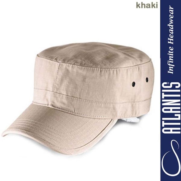 Army Cap, ATLANTIS Headwear,, khaki