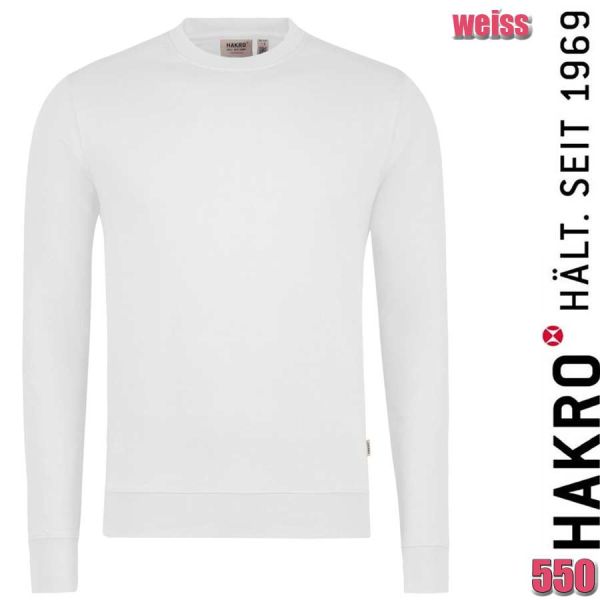 NO. 550 Hakro Sweatshirt Mikralinar ECO GRS