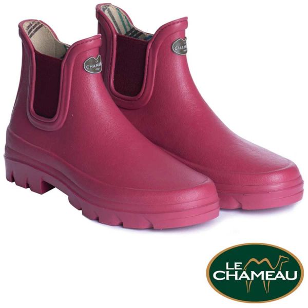 IRIS, Chelsea Boots, rose Gummistiefel, Le Chameau