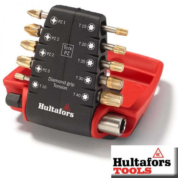 Torsion-Diamant - Bitsatz TORX PZ - HULTAFORS - 448705