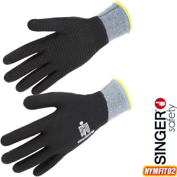 Nitril-Handschuhe,-Geschaeumt,-vollbeschichtet-mit-Noppen,-NYMFIT02,-SINGER-Safety