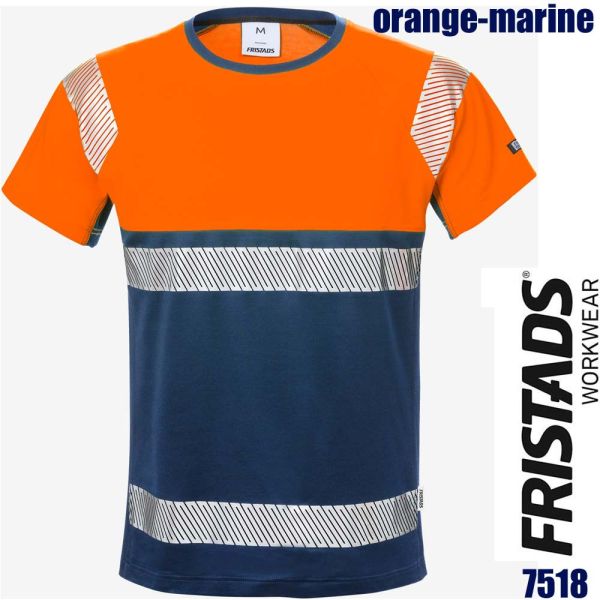 T-Shirt, High-Vis, Klasse 1, 7518, FRISTADS, 129511