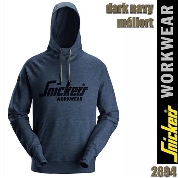 Logo-Hoodie weiches Gewebe, Snickers - 2894