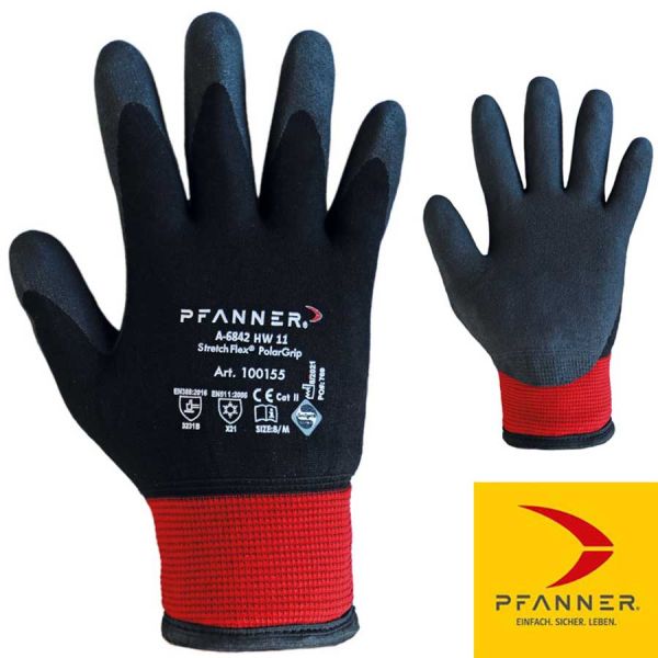 Stretch Flex PolarGrip-Winterhandschuhe - Pfanner -100155