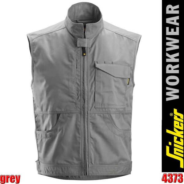 Service Arbeitsweste, 4373, SNICKERS Workwear-grau