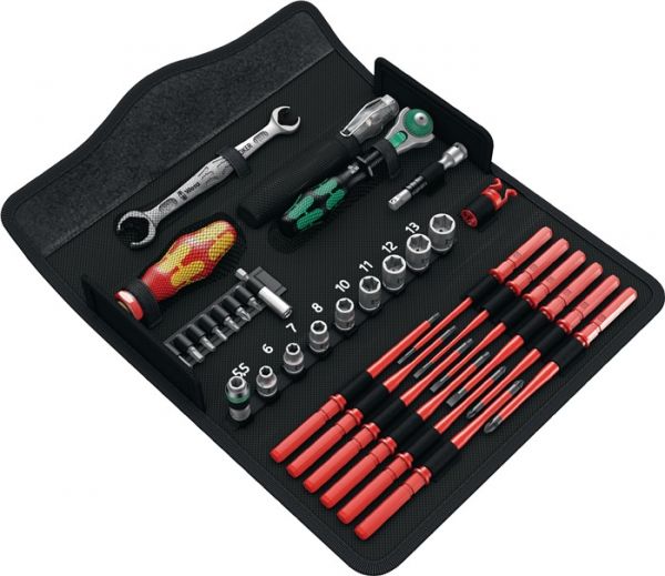 Werkzeugset K K W1 Wartung 35 tlg. in Klapptasche, 4000820306