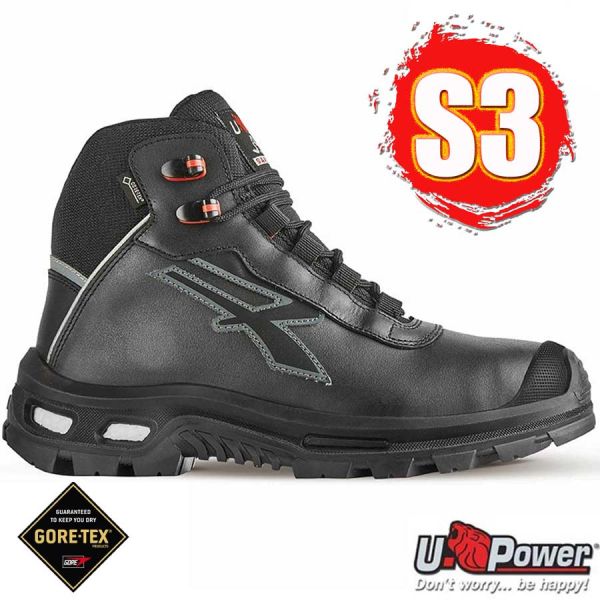 U-Power Sicherheitsschuh, halbhoch - S3 -GORE TEX