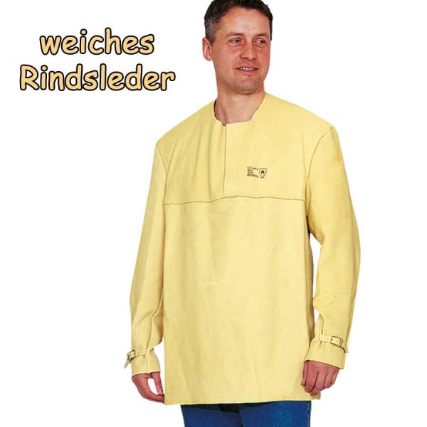 Schweisserjacke aus weichem Rindsleder, RESISTA