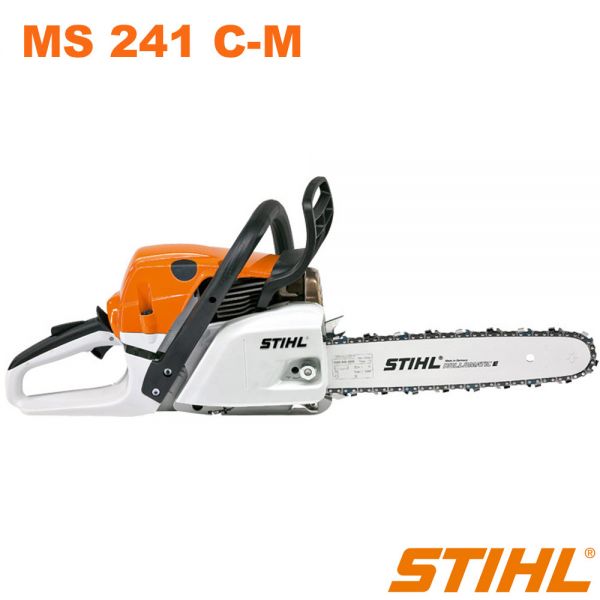 STIHL Kettensäge MS 241 C-M - Motorsäge STIHL Profi Säge, 1143200025