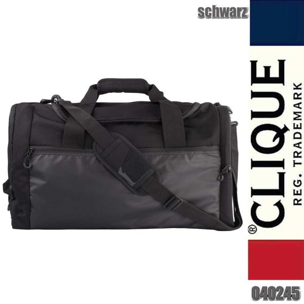 2.0 Travel Bag Medium, Schwarz, Clique - 040245
