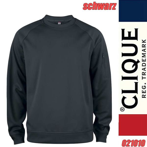 Sweat-Shirt, Pullover, Basic Active Roundneck, CLIQUE, 021010