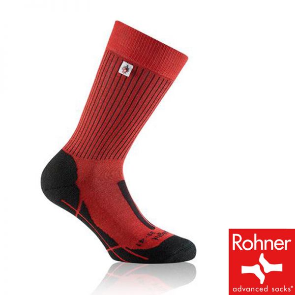 ROHNER SAC trek-Light Trekkingsocken, rot, 620196