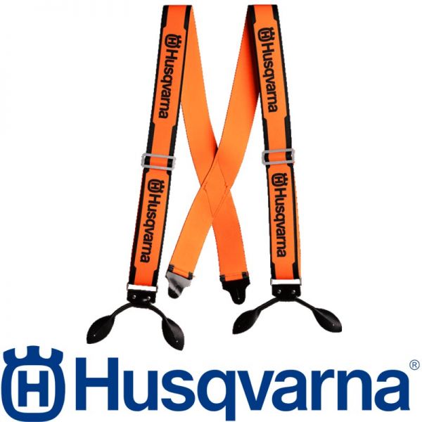 Hosenträger mit Lederschlaufen - HUSQVARNA - 5056185-10