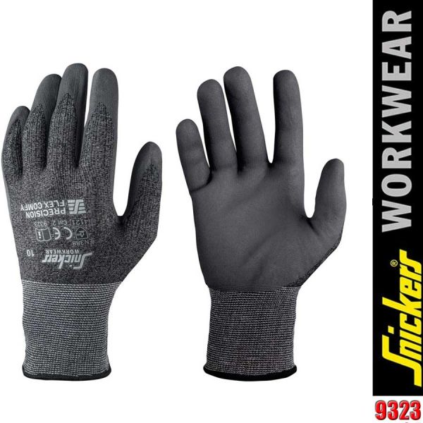 Präzisions FLEX Komfort Handschuhe, 9323, SNICKERS Workwear
