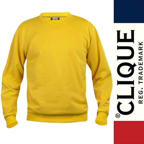 BASIC Sweat Shirt Rundhals - CLIQUE - 021030
