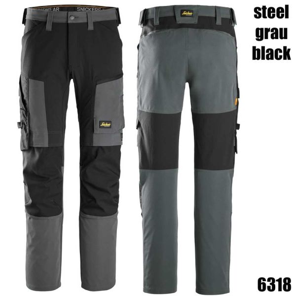 AllroundWork, Stretchhose, SNICKERS Workwear, 6318