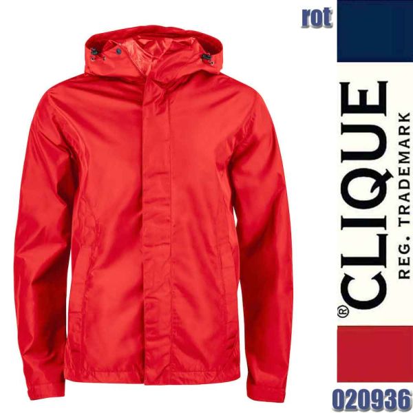 Webster sportliche Regenjacke, Clique - 020936, rot