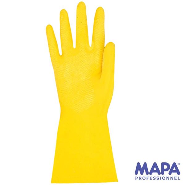 Schutzhandschuhe MAPA VITAL 117, gelb
