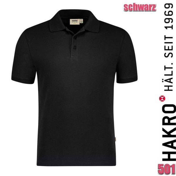 NO. 501 Hakro Poloshirt Bio-Baumwolle GOTS