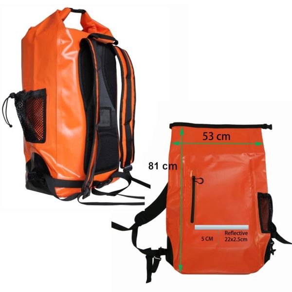 Baurucksack aus solidem PVC - Blachenmaterial
