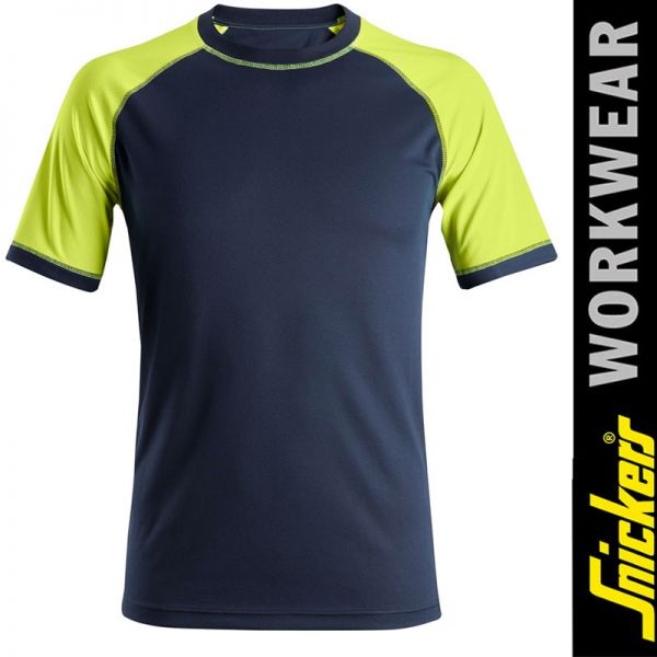 2505 Neon T-Shirts-Snickers Workwear-atmungsaktiv