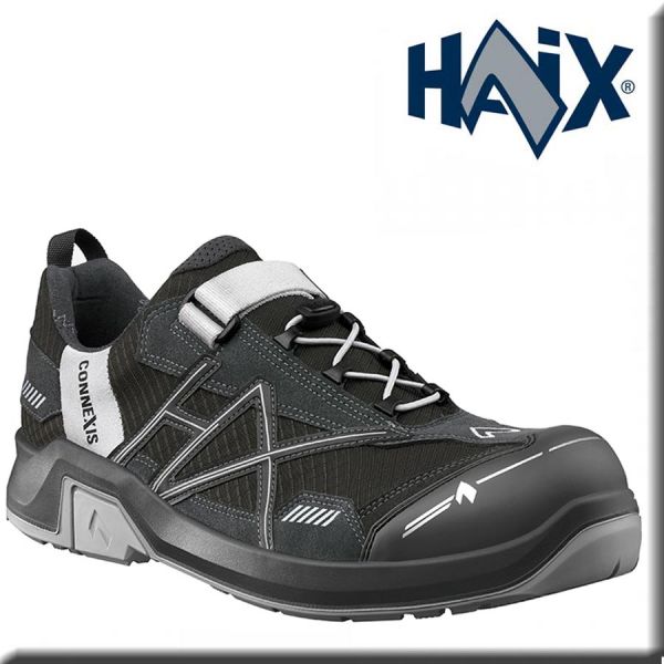 CONNEXIS Safety - HAIX - T S1P LOW Black Silver - 630004