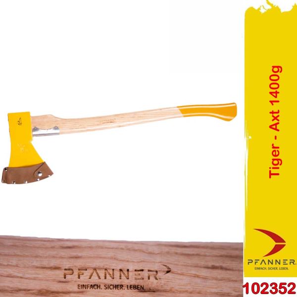 Tiger-Axt, 1400g - Beil, Müller / Pfanner, 102352