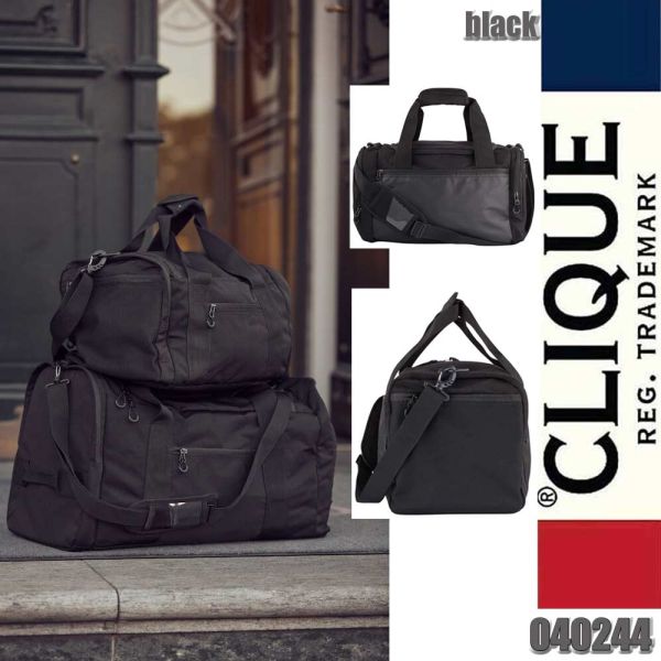 2.0 Travel Bag Small, Schwarz, Clique - 040244