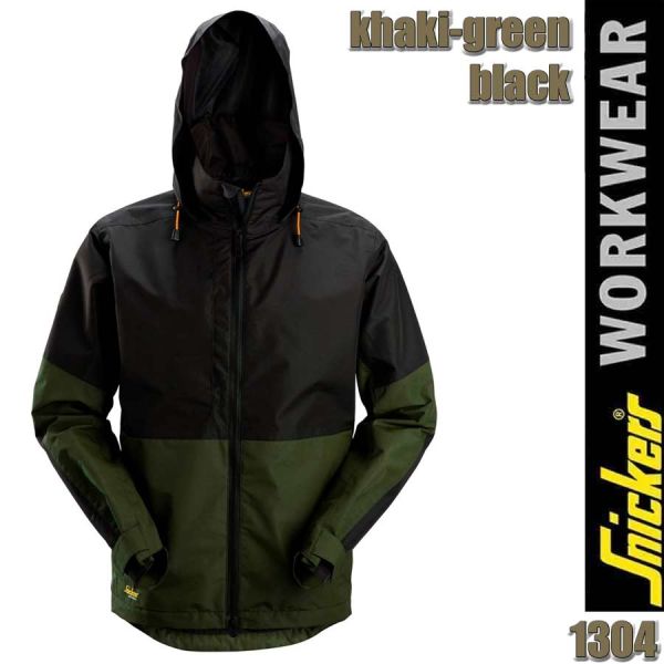AllroundWork, Wasserdichte Softshell-Jacke, Snickers - 1304