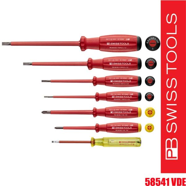 Schraubenziehersatz PB 1561 58541 VDE, PB Swisstools