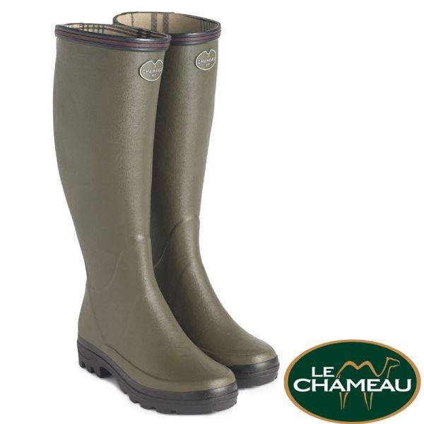 Gummistiefel Le Chameau, GIVERNY - grün - Damenmodell