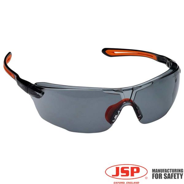 Schutzbrille Ultraleicht, JSP, ONEX, schwarz/orange,
