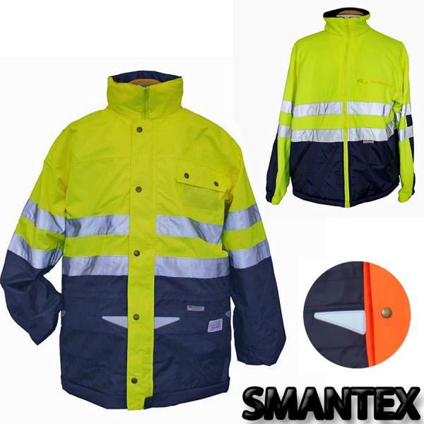 Smantex Duoparka, Safety leuchtgelb-blau, 20396