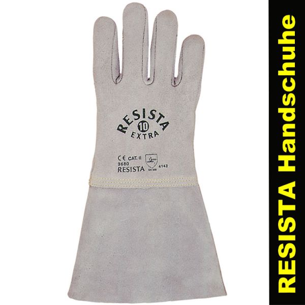 Schweisserhandschuhe RESISTA-EXTRA - Rindsspaltleder - 3680