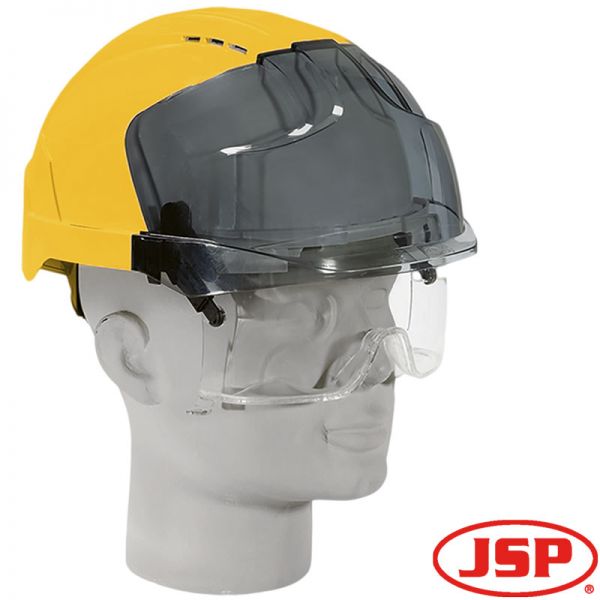 Schutzhelm EVO VISTA - JSP - Schutzhelm mit Augenschutz