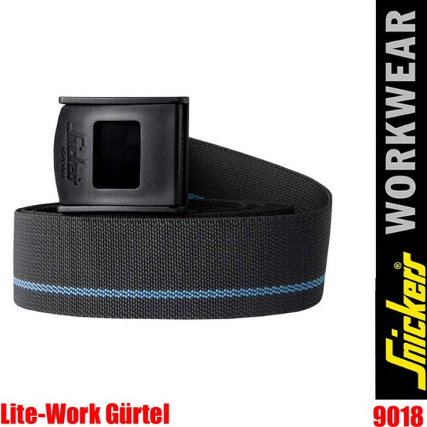 LiteWork Gürtel, 9018, one size, SNICKERS Workwear