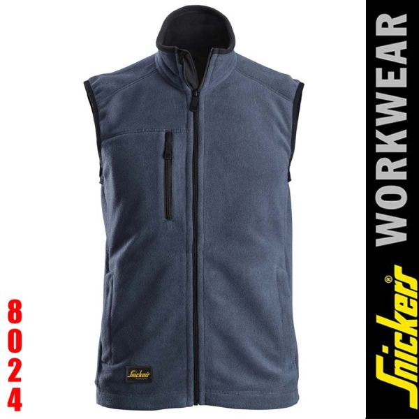 POLARTEC Fleece Weste -8024 - SNICKERS Workwear-navy-black